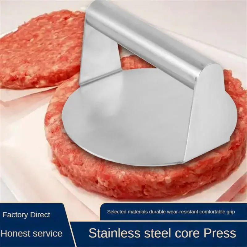 

Круглая пресс для гамбургеров, 304 дюйма, для барбекю