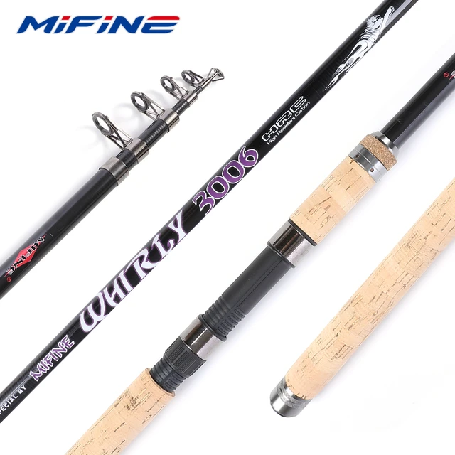 Telescopic Spinning Fishing Rods  Fishing Rod Mifine Whirly 3607 -  Telescopic - Aliexpress