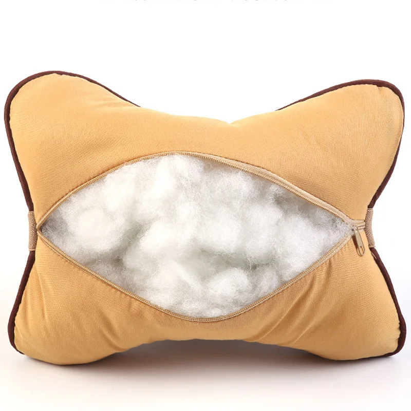 Car Neck Pillow 1pcs Pack PU Leather Headrest For Head Pain Relief Filled Fiber Universal car headrest car pillow car neck pillow car seat belt pillow baby car seat pillow