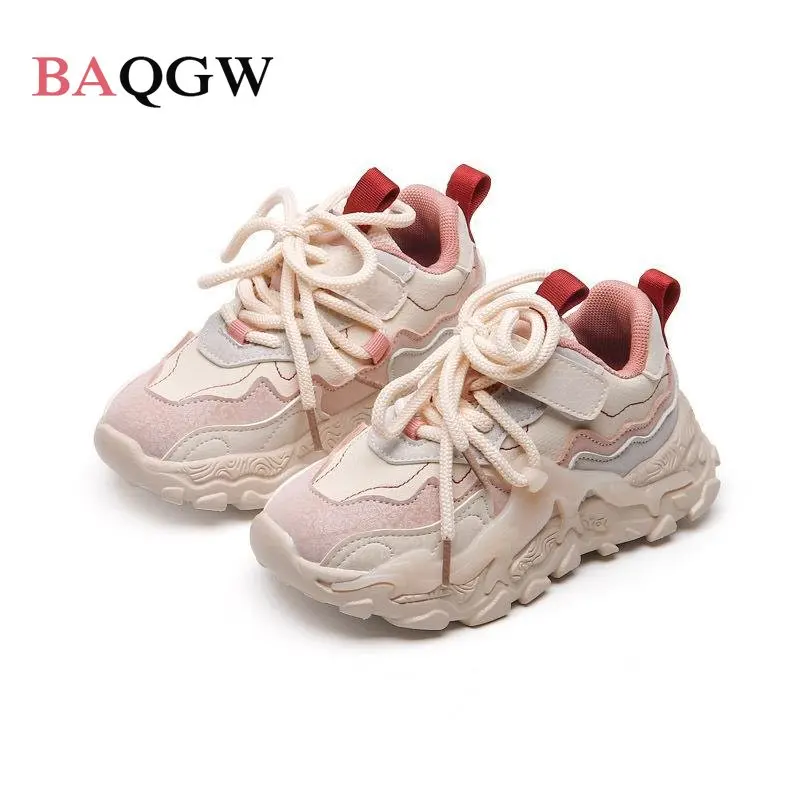 

Кроссовки Детские сетчатые для мальчиков, модная дышащая удобная легкая Нескользящая спортивная обувь, на осень