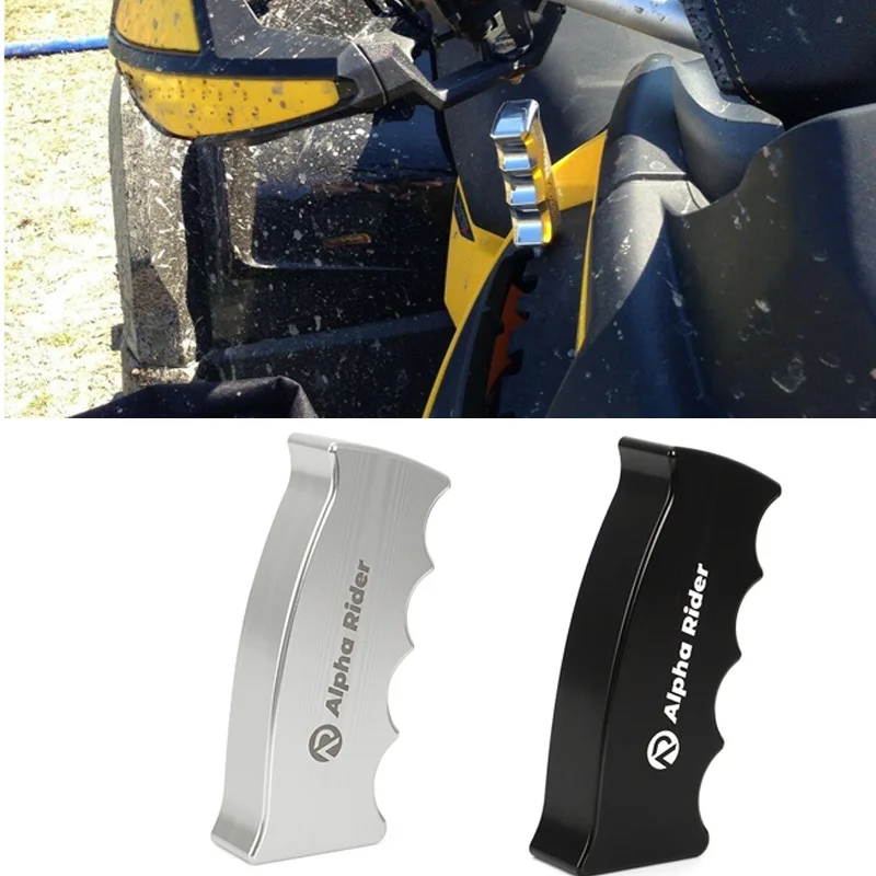 Solid 6061 aluminum bar shift knob for Bombardier Can-Am Outlander or Renegade 1000, 850, 800, 650, 570, 500, 450 and 400 car modification accessories,atv accessories