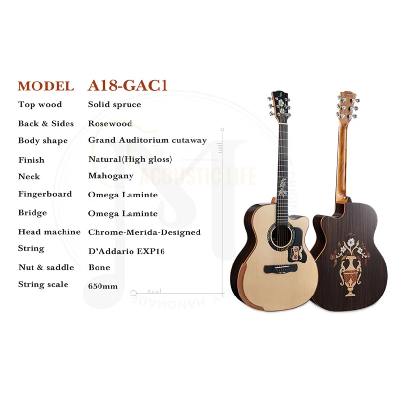 Merida アコースティックギター アコギの新ブランド【Merida】取扱開始‼️ guitarfactory.jp 第
