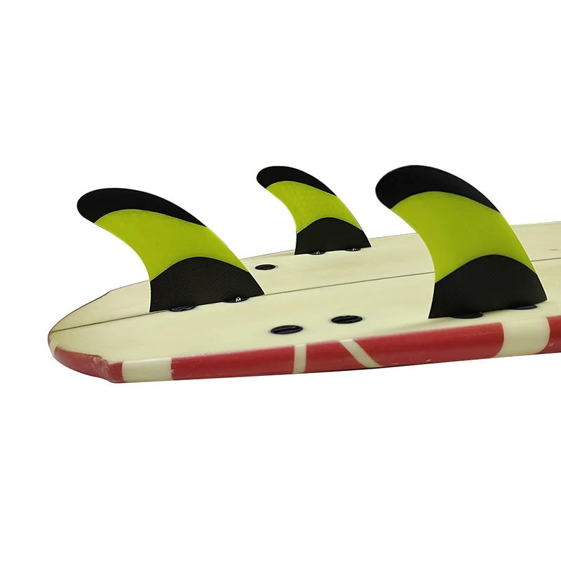 pranchas-de-surf-double-tabs-m-l-fins-yellow-color-fiberglass-fins-honeycomb-double-tabs-fins-in-surfing