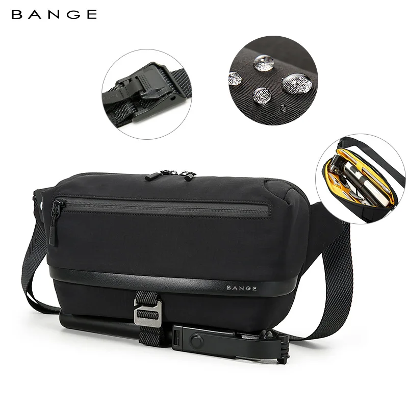 Nylon Crossbody Messenger Bag for Men