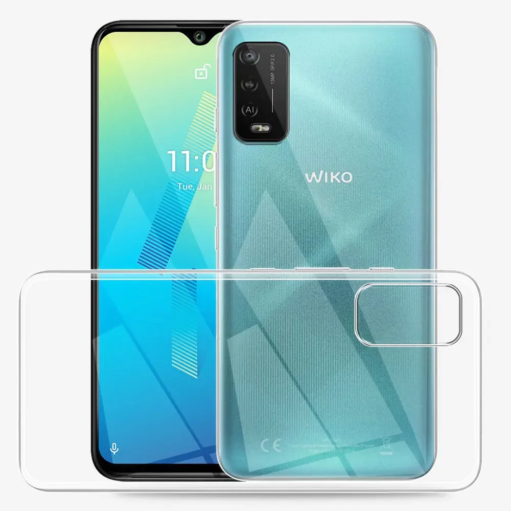 Clear Silicone Soft TPU Ultra Thin Phone Case Cover