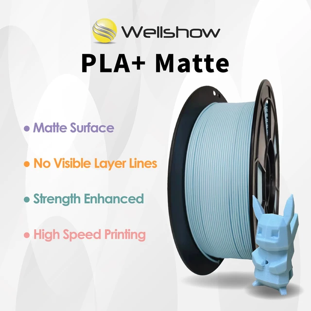Filament PLA 1.75mm 1kg/2.2lbs. Compatible pour SUNLU/Creality/Anycubi