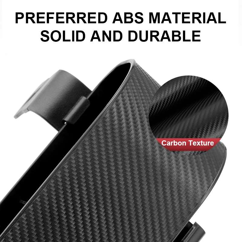 ABS Car Seat Back Storage Box with Hook Cup Holder for Universal Use