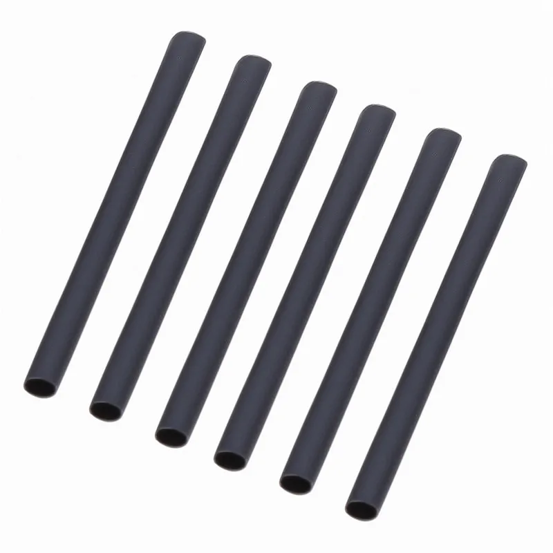 Black Cable Sleeve Kits Heat Shrink Tubing Set Assorted Wrap Wire Flame Retardant Electric Cable Tube 127Pcs/Bag