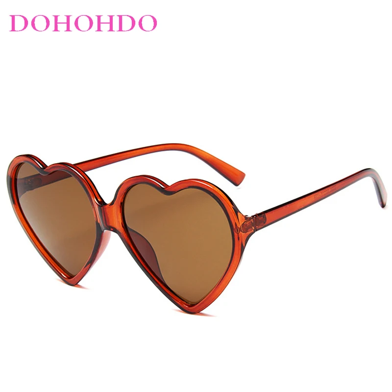 Confezione Da 2 Occhiali Da Sole A Forma Di Cuore Per Donna, Montatura In Metallo, Lenti UV400, Vintage