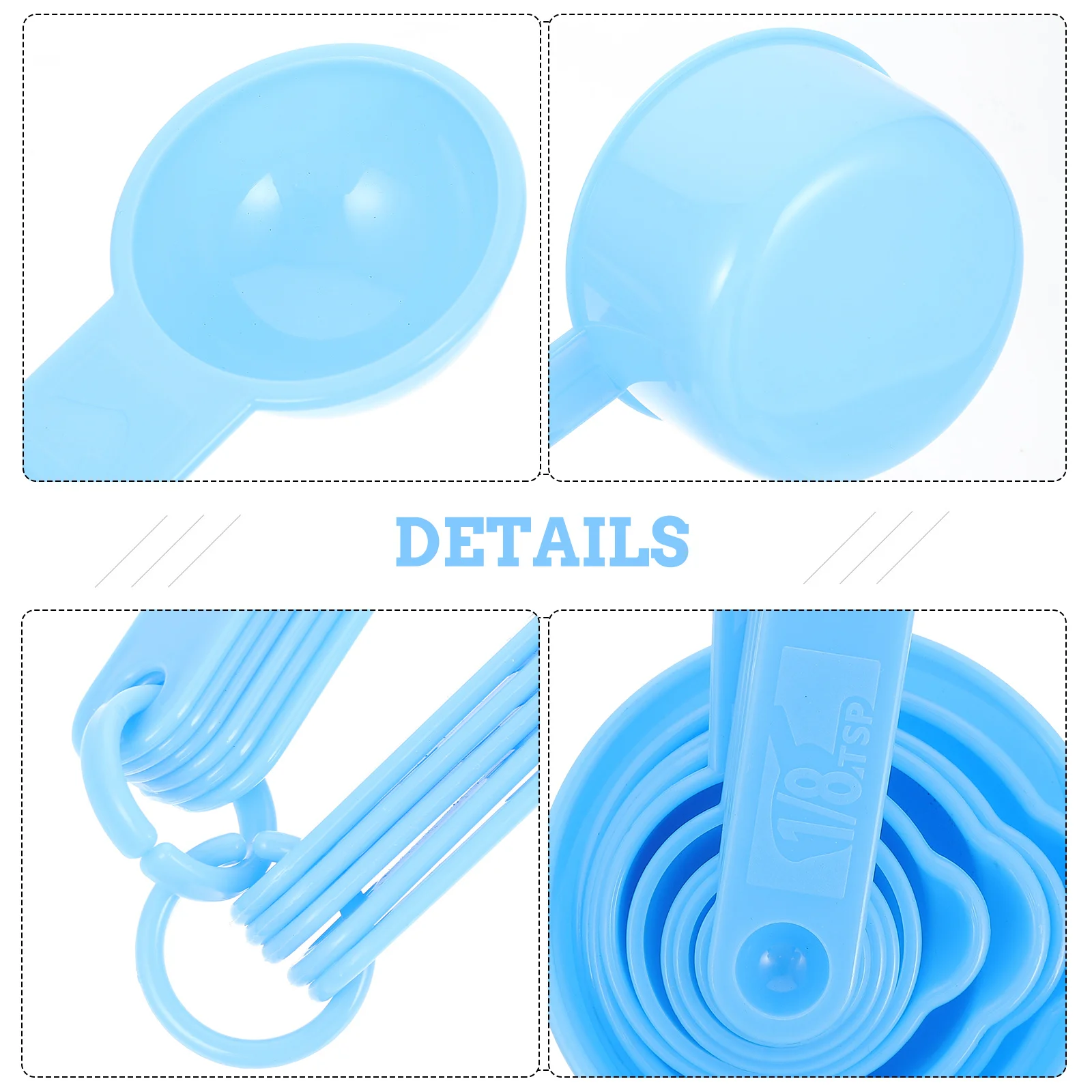 1Set Measuring Cups Set Excellent Durability Simple Clean Design for ...