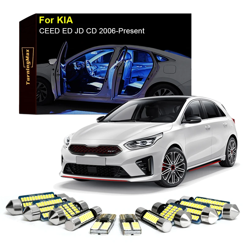

Комплект светодиодных ламп Canbus для салона KIA CEED JD ED CD 2006-Now