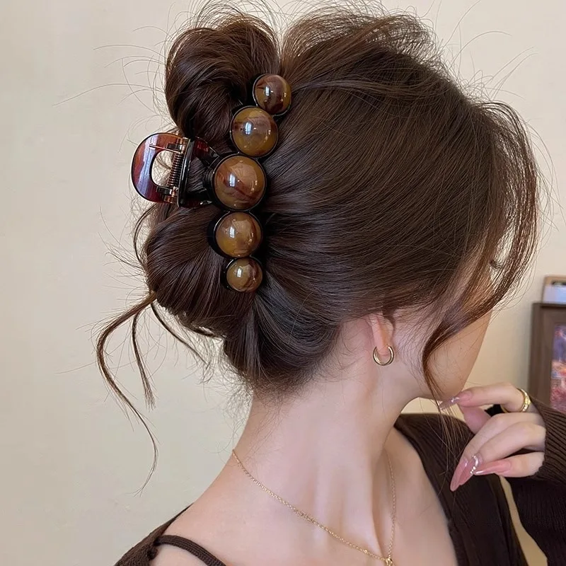 Bowknot Acetate Hair Claw Clip
