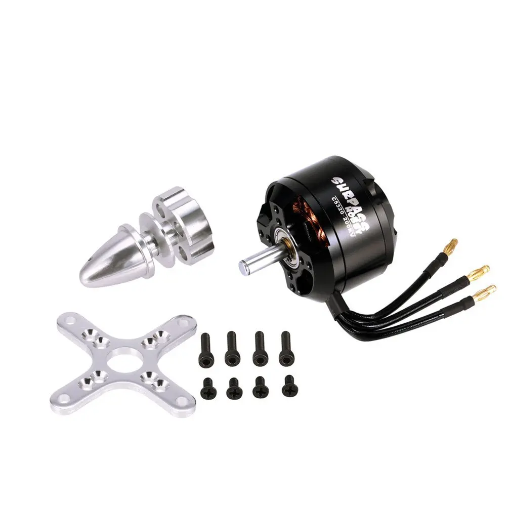 Moteur Brushless RC C5055/C5065/C6354 400-760KV pour bateau