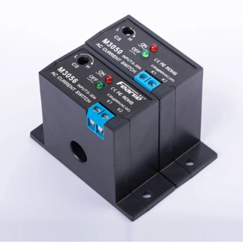 Current Sensing Switch Induction Relay AC Linkage Device Plc Signal Over Limit Closed AC 0.2-30A