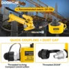 DOOROOM 10T-50T Hydraulic Ram Jack Multi-Section Stroke 24-65mm Hydraulic Cylinder Ultra-thin Multi-section Lifting Jack 4