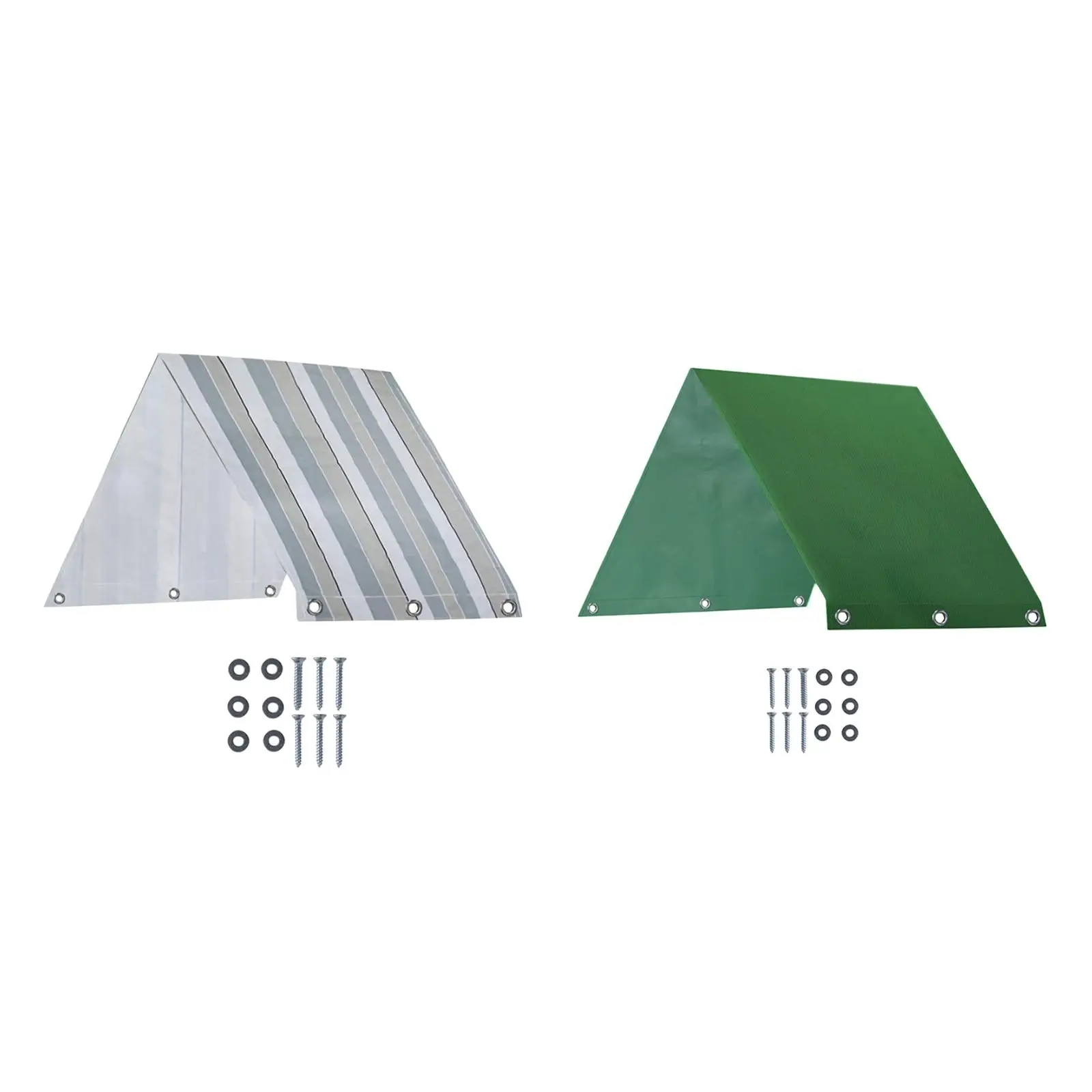 Swing Set Replacement Tarpaulin Playground Roof Reusable Dustproof with Fixing Waterproof Children's Wooden Swing Cover