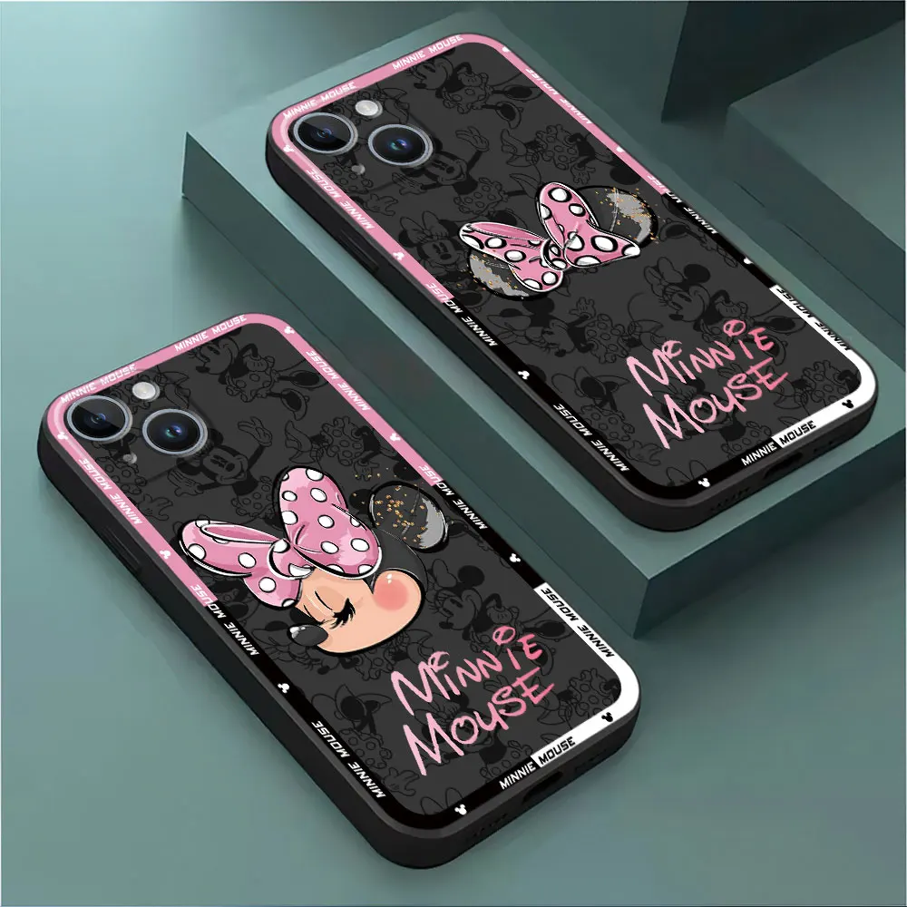 Custodia Per Telefono Per Motorola Moto Edge 30 Fusion Edge 20 Pro Edge 20 Lite Edge 30 Neo Edge 30 Disney Mickey Minnie Mouse Cover Carina
