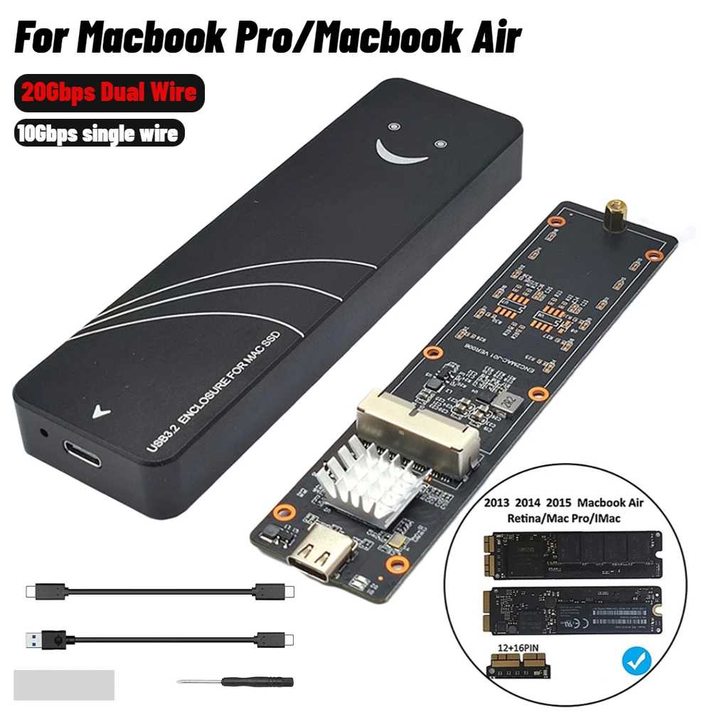 For-Macbook-External-Enclosure-AHCI-NVME-SSD-Case-Adapter-For-Apple ...