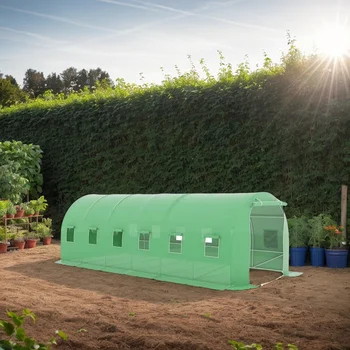 Heavy Duty Large Walk-in Greenhouses Tunnel Green Houses Outdoor Portable Hot Plant Gardening Greenhouse