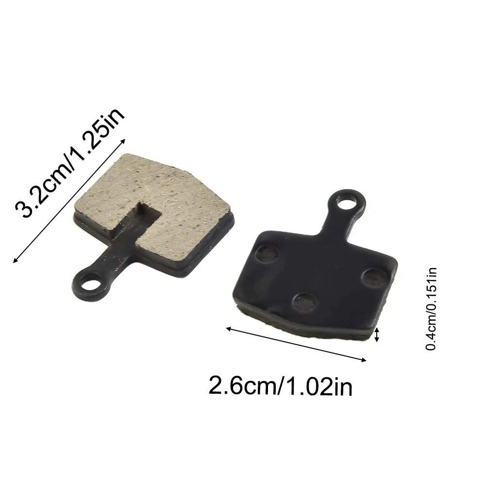 Fahrrad Bremsbeläge Tragen Widerstand 26*20 Mm Harz Pads Harz Halbmetall Bremsbeläge Kugelsichere Faser Teil ersatz – Detail 11