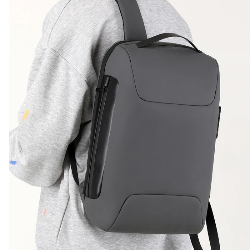 Classic Travel Backpack Men Business Backpack School Expandable USB Bag Large Capacity Laptop Waterproof Fashion Backpack