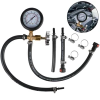 Gasoline Pressure Gauge Meter 0-100PSI Quick Connected Fuel Pump Pressure Gauge Tester for Car Truck Gasoline 1