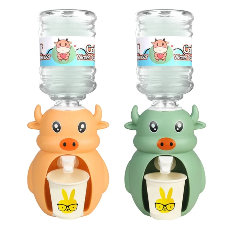F19F Cold/Warm Water Juice Milk Drinking Fountain Mini Water Dispenser for Children