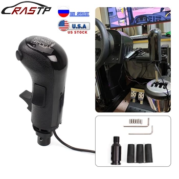 PC USB 하이 로우 기어 시뮬레이터 시프터 노브, 로지텍 G923 G29 G27 G25 TH8A 용, USB 변속 노브, ATS ETS2 트럭 게임용 HB043