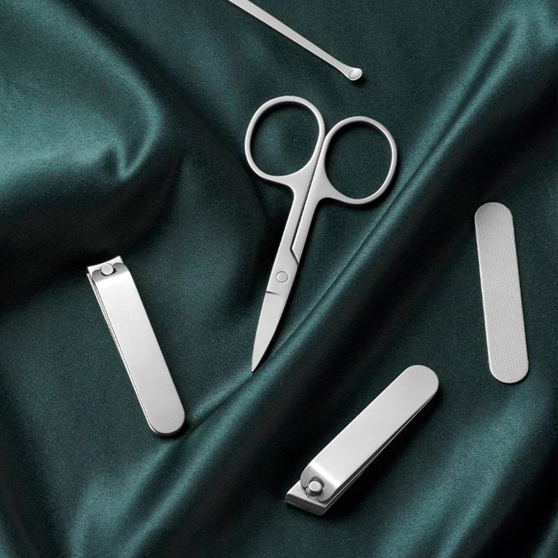 5 in 1 Xiaomi Mijia 420 Stainless Steel Nail Clippers Pedicure Care Trimmer Portable Nail File with Anti-splash Storage Shell nail clipper set,nail clipper,nail care kit,nail scissors set,nail clippers,manicure pedicure kit,manicure set,manicure sets,manicure nail clipper set,nail clippers kit