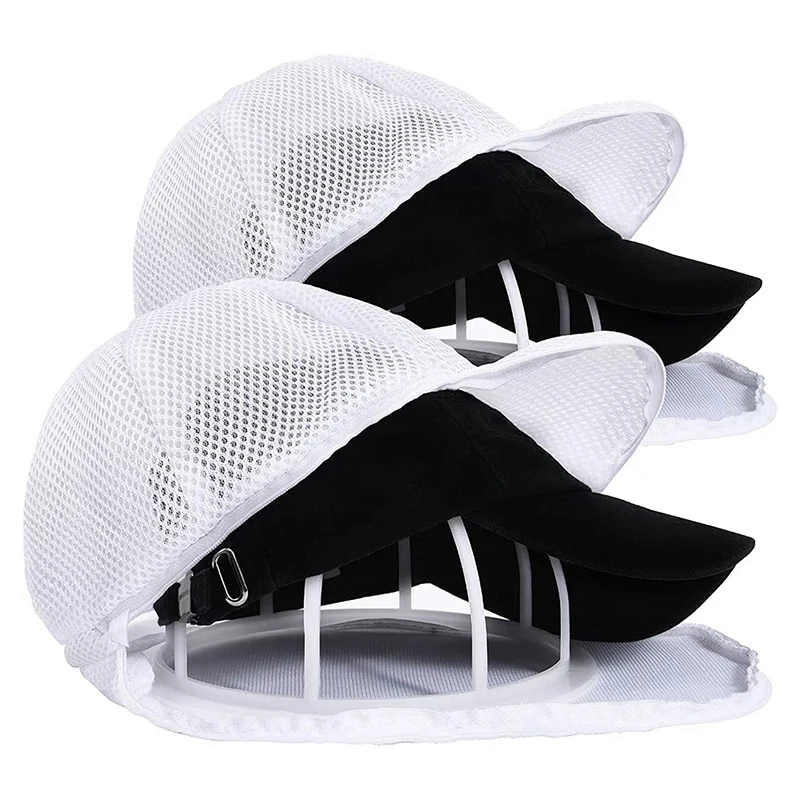 

New Dishwasher Polyester Hat Wash Protector Baseball Hat Washer Baseball Hat Washer Laundry Wash Bags Washing Hat Rack