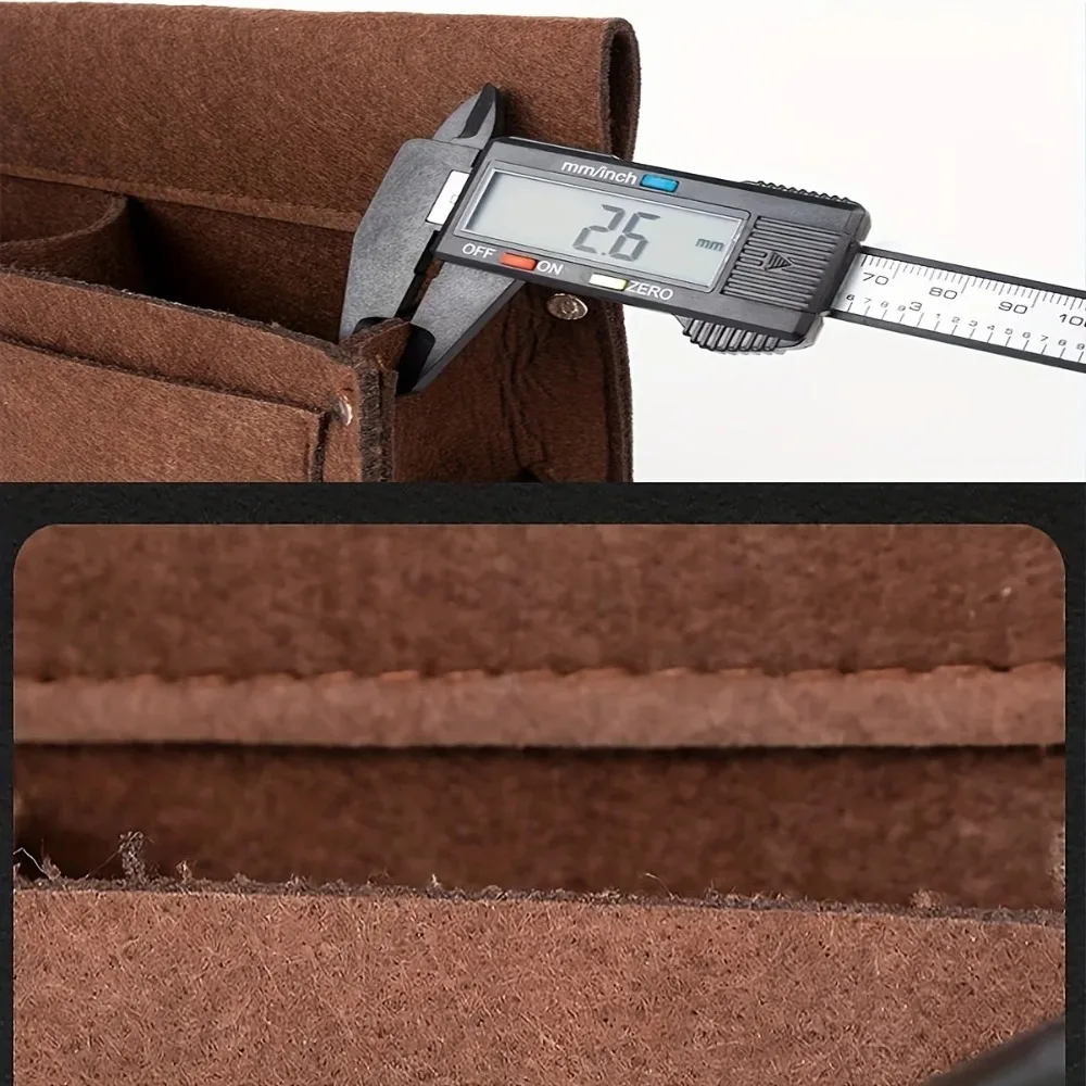 Heavy-Duty Wear-Resistant Polyester Carpenter's Tool Bag with Large Capacity