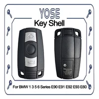 YOSE KR55WK49147 รีโมทกุญแจรถกรณีสมาร์ท Fob สําหรับ BMW 1 3 5 6 Series E90 E91 E92 E93 E60