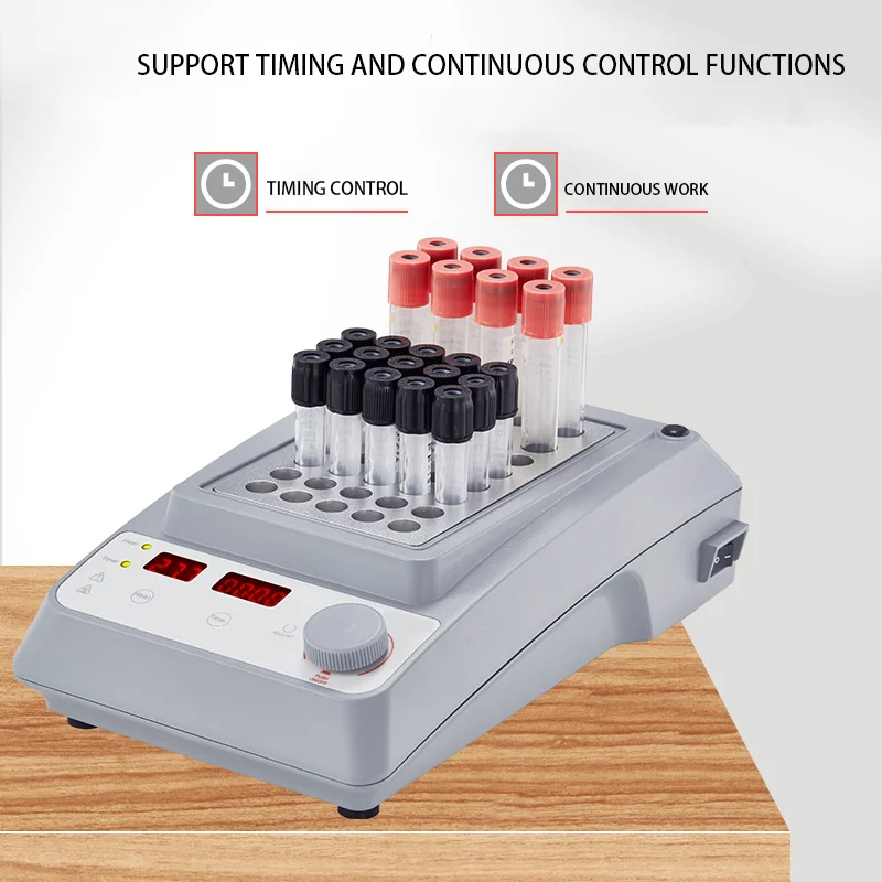 

Dry Bath Incubator For Inactivation with Heating Block 0.2-50 mL LED Digital Display Portable Thermostatic Dry Bath HB120-S 160W
