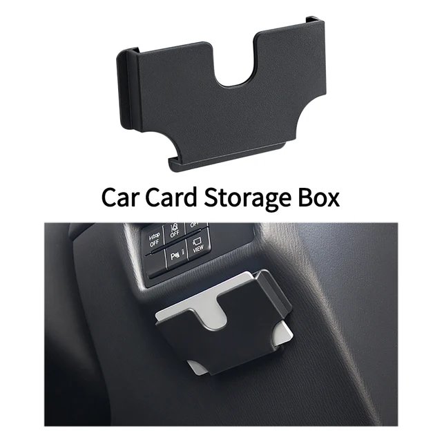 Otimizando o Interior do Seu Veículo: Car Card Holder e Storage Box 3 Car Card Holder e Storage Box