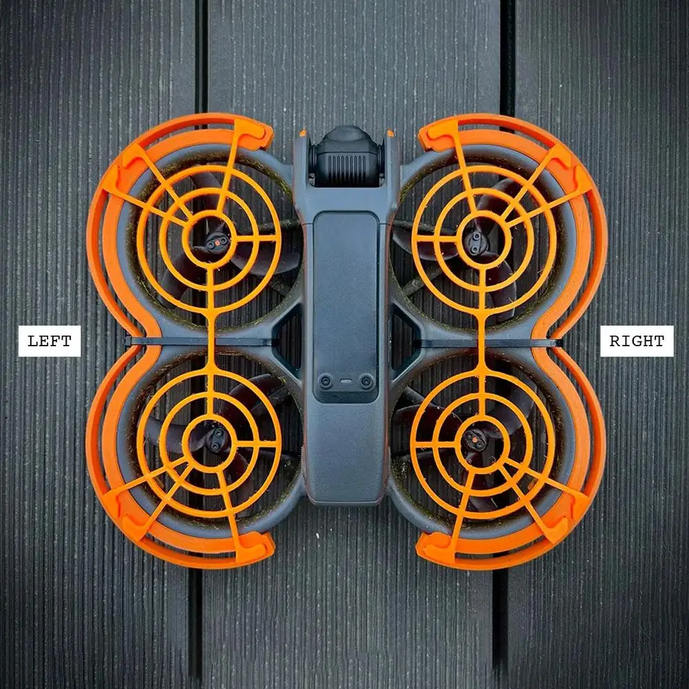 프로펠러 가드 범퍼 및 프로펠러 커버 네트, dji AVATA 2 용, 소음 감소, 충돌 방지, 3D 인쇄 액세서리, B2H4