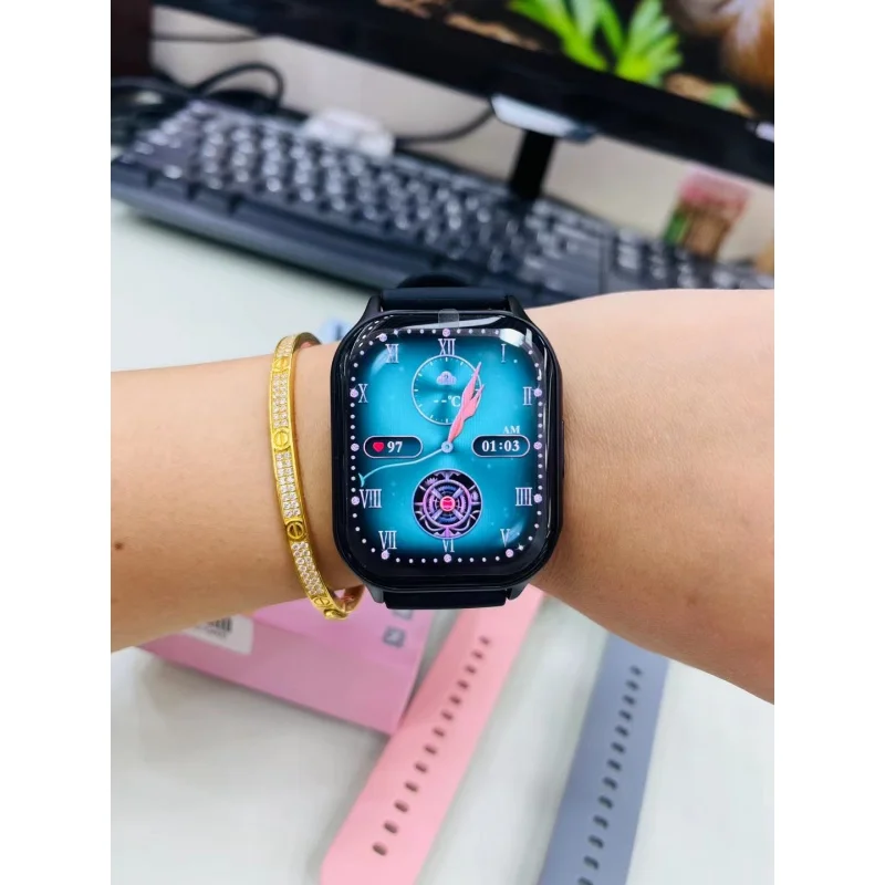 New Private Model Hk26 Smart Sports Watch 2.01 Screen Real AMOLED Exclusive for Cross-Border Offline Factory Blood Sugar Version