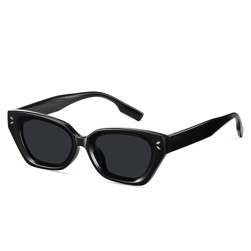 Advanced Narrow Frame Polarized Shades Women TR90 Cat Eye Sunglasses for Prescription Sunglasses Lenses Myopia Driver Goggles