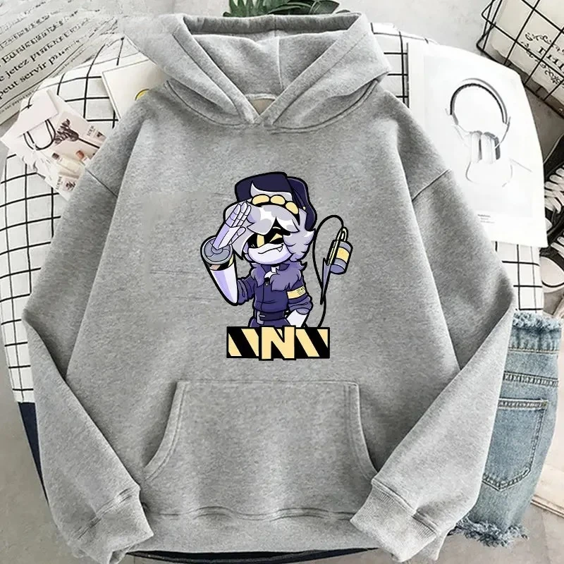 Serial Designation N Unisex Harajuku Hoodie - Casual Fashion Sweatshirt