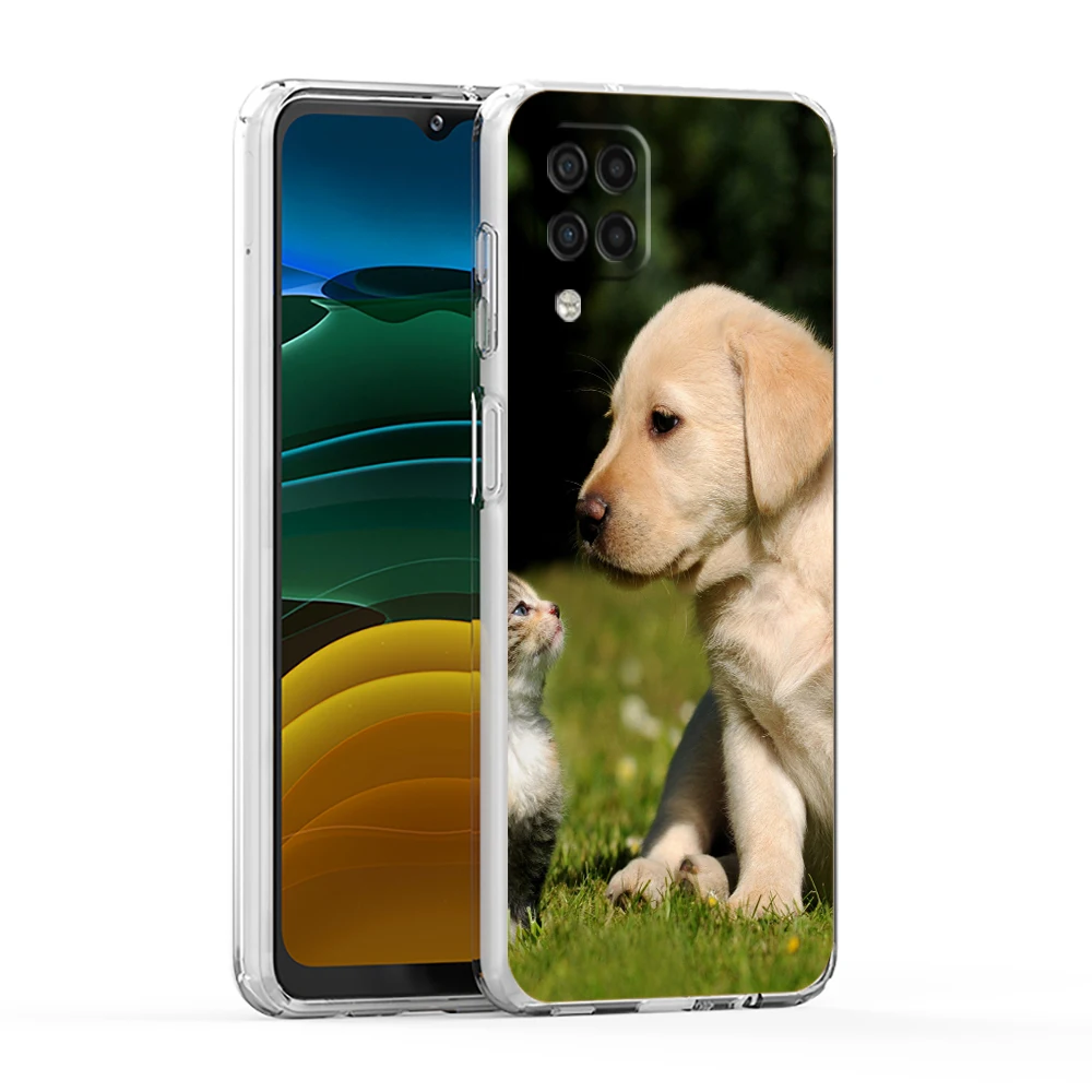 Transparent Soft Shell Cat & Dog Phone Case Cover