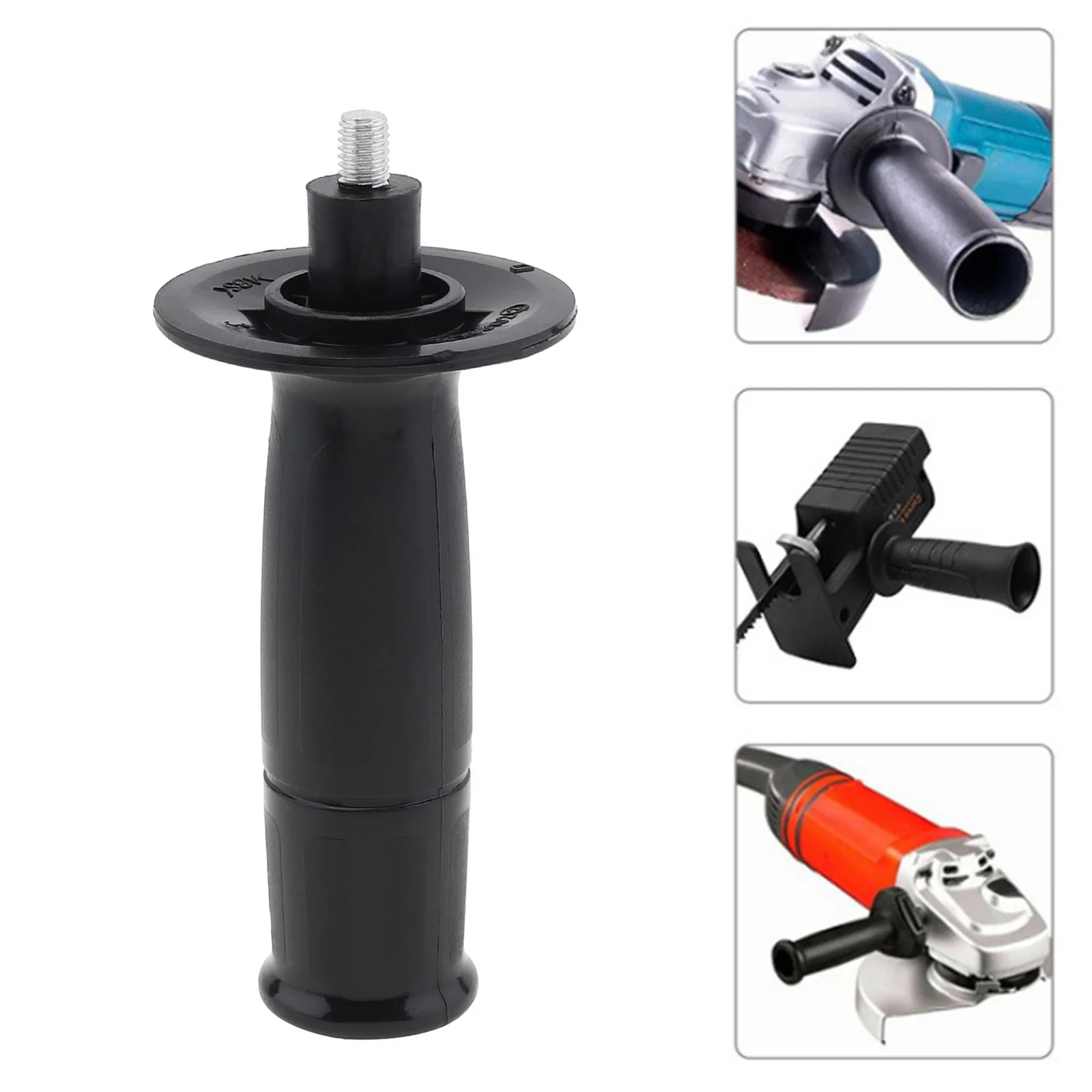 

M8 Thread Auxiliary Handle Replacement Side Handle for Angle Grinder Sander Cutting Machine 8mm Auxiliary Handle