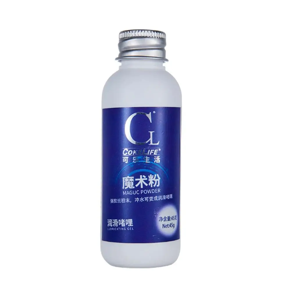 Cokelife Magic Lubricant Water-Soluble Lubricating Gel Magic Powder Lubricant Mix with Water Vaginal Lube Oil Anal Sex Grease