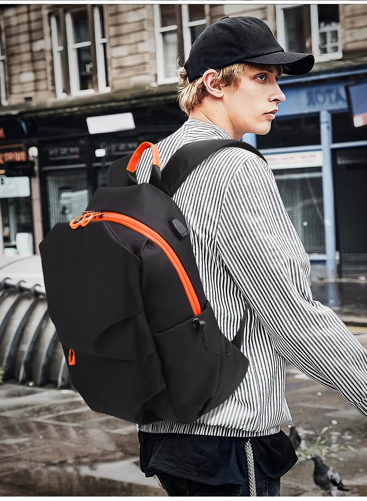 2024 New Fashion School Bags Men's Multifunction USB Waterproof Laptop Backpacks For Teenager Women Luxury Travel Male Mochila