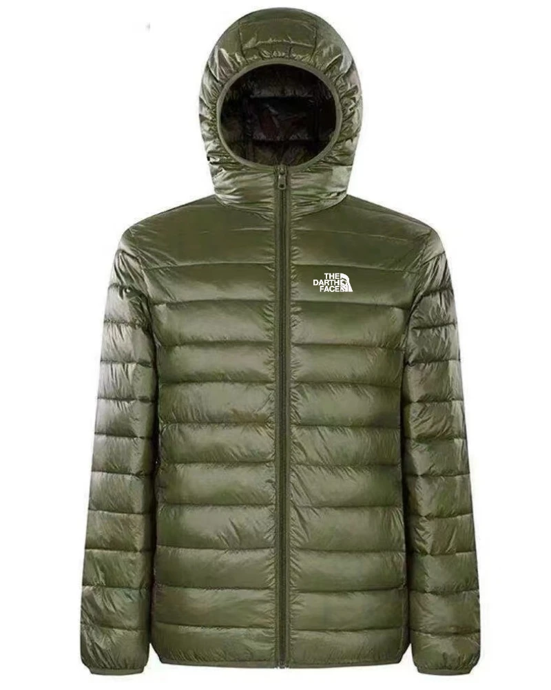 2023 Autumn and winter men's oversized coat thick coat outdoor winter men's warm zipper street style coat plus size jacket