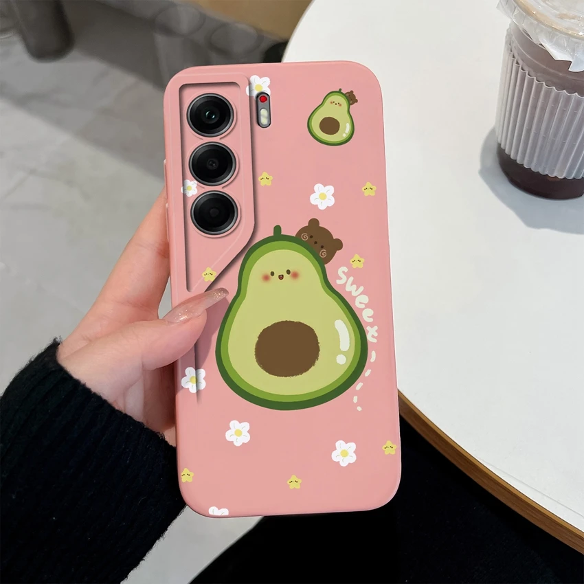 Premier Luxury Floral Patterns Liquid Silicone Scratch Resistant Phone Case