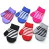Winter Children Striped Knitted Warm Gloves For Baby Students New Patchwork Mittens Outdoor Knitting Cycling Skiing Gloves 1-4Y 3