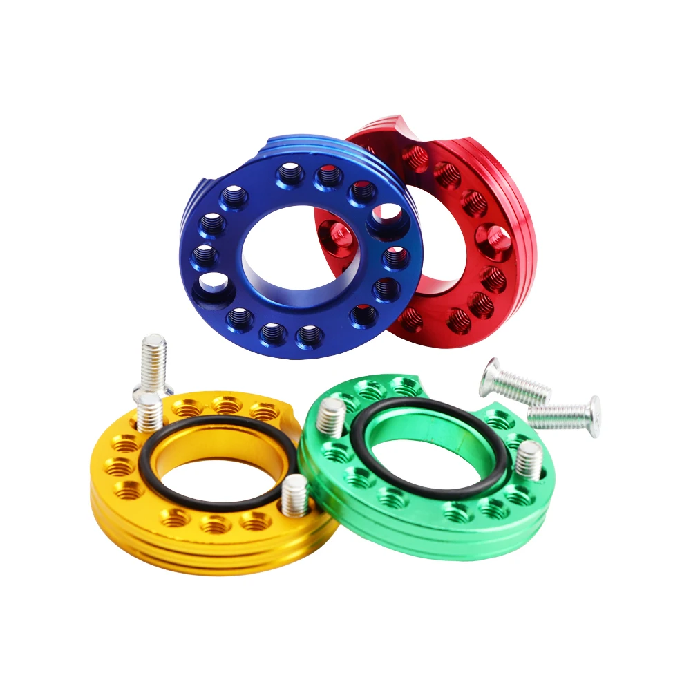motorcycle parts 28mm CNC Carb Carburetor Inlet Manifold Adjuster Universal flange Spinner Plate Adaptor For Pit Dirt Bikes motorcycle carburetor pipe,intake manifold spacer,carburetor repair kit,carburetor control switch