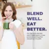 Commercial Blender - 64oz Countertop Blender 1800 Watts - High Performance, High Powered Professional Blender and Foo 2