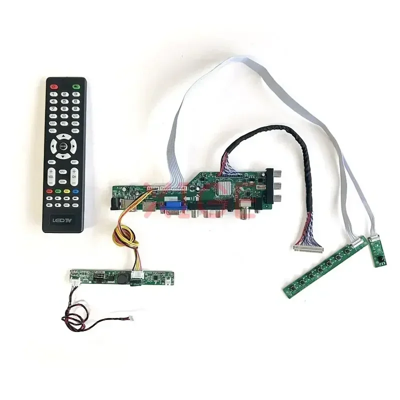 Regulátor nasednout vhodný LM230WF3 LM230WF5 LM230WF7 digitální televizní vysílání digitální signál LCD monitor USB+DHMI+VGA+AV DIY souprava 1920*1080 23