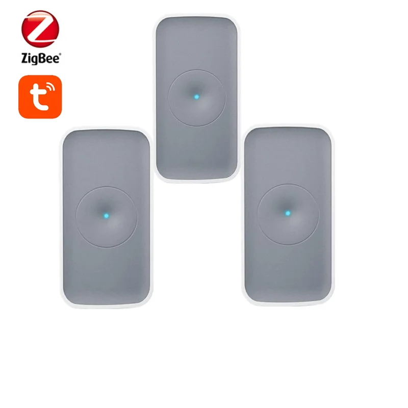 Tuya Zigbee 3.0 Vibration Detector Sensor For Glass Door and Window Protection Works with Tuya Zigbee Gateway/Hub