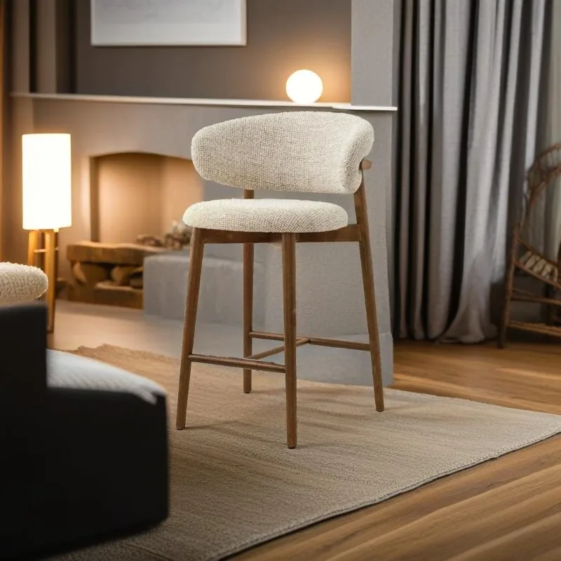 

Дизайнерское барное кресло для ресторана, копия деревянного современного шкафа, высокий столик, роскошное барное кресло, табурет, альт-Мебель HDH